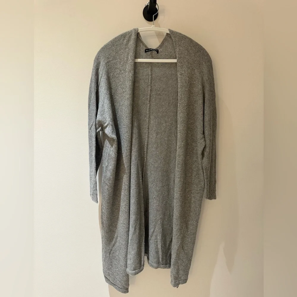 Brandy Melville Long Gray Cardigan - Picture 8 of 11